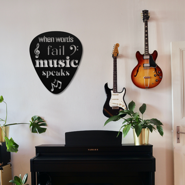 When Words Fail Music Speaks | Music Notes
