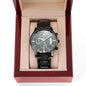 Watch with engraving