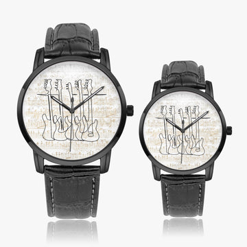 Bass Guitars | Wide Type Quartz Watch | Gift for Musician - Givtz Back