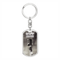 Worship Changes Everything | Microphone Grey | Dog Tag Keychain - Givtz Back