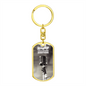 Worship Changes Everything | Microphone Grey | Dog Tag Keychain - Givtz Back