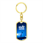 Worship Changes Everything | Piano and Mic | Dog Tag Keychain - Givtz Back