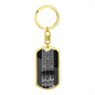 Worship Changes Everything | Bass Neck | Dog Tag Keychain - Givtz Back