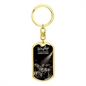 Worship Changes Everything | Drummer | Dog Tag Keychain - Givtz Back