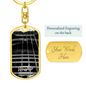 Worship Changes Everything | Guitar Neck | Dog Tag Keychain - Givtz Back