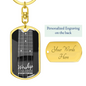 Worship Changes Everything | Bass Neck | Dog Tag Keychain - Givtz Back
