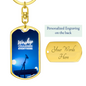 Worship Changes Everything | Piano and Mic | Dog Tag Keychain - Givtz Back
