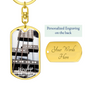 Worship Changes Everything | Bass Pickups | Dog Tag Keychain - Givtz Back