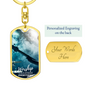 Worship Changes Everything | Bass and Drums | Dog Tag Keychain - Givtz Back