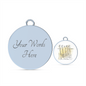 Guitars Gold Splatter | Circle Bangle | Gift for Guitarist - Givtz Back