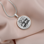 When Words Fail Singing Speaks | Necklace Circle Pendant Snake Chain - Givtz Back