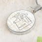 Piano Sheet Music | Circle Pendant Necklace | Gift for Pianist - Givtz Back