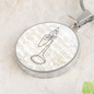 Trumpet Sheet Music | Circle Pendant Necklace | Gift for Trumpetist - Givtz Back