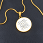 Bass Guitars Music Notes | Circle Pendant Necklace | Gift for Bass Guitarist - Givtz Back