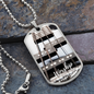 Worship Changes Everything | Bass Pickups | Dog Tag Necklace - Givtz Back