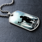Worship Changes Everything | Female Singer On Stage | Dog Tag Necklace - Givtz Back