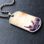 Worship Changes Everything | Raised Hands | Dog Tag Necklace - Givtz Back