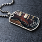 Worship Changes Everything | Electric Guitar Hollow | Dog Tag Necklace - Givtz Back
