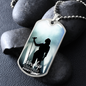 Worship Changes Everything | Female Singer On Stage | Dog Tag Necklace - Givtz Back