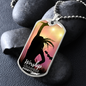 Worship Changes Everything | Female Singer Hand Raised | Dog Tag Necklace - Givtz Back