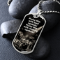 Praise Him with Cymbals | Drummer | Dog Tag Necklace - Givtz Back