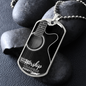 Worship Changes Everything | Acoustic Guitar | Dog Tag Necklace - Givtz Back