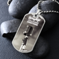 Worship Changes Everything | Microphone Grey | Dog Tag Necklace - Givtz Back