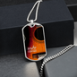 Worship Changes Everything | Acoustic Guitar Sunburst | Dog Tag Necklace - Givtz Back