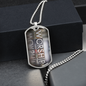 Worship | Blocks | Dog Tag Necklace - Givtz Back