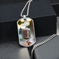 Worship Changes Everything | Microphone | Dog Tag Necklace - Givtz Back