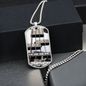 Worship Changes Everything | Bass Pickups | Dog Tag Necklace - Givtz Back