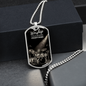 Worship Changes Everything | Drummer | Dog Tag Necklace - Givtz Back
