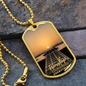 Worship Changes Everything | Acoustic Guitar Sunset | Dog Tag Necklace - Givtz Back