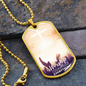 Worship Changes Everything | Raised Hands | Dog Tag Necklace - Givtz Back