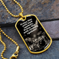 Praise Him with Cymbals | Drummer | Dog Tag Necklace - Givtz Back