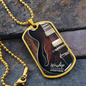 Worship Changes Everything | Electric Guitar Hollow | Dog Tag Necklace - Givtz Back