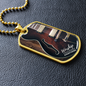 Worship Changes Everything | Electric Guitar Hollow | Dog Tag Necklace - Givtz Back