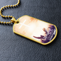 Worship Changes Everything | Raised Hands | Dog Tag Necklace - Givtz Back