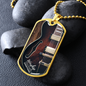 Worship Changes Everything | Electric Guitar Hollow | Dog Tag Necklace - Givtz Back