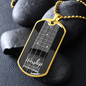 Worship Changes Everything | Bass Neck | Dog Tag Necklace - Givtz Back