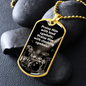 Praise Him with Cymbals | Drummer | Dog Tag Necklace - Givtz Back