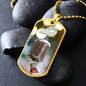 Worship Changes Everything | Microphone | Dog Tag Necklace - Givtz Back