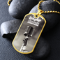 Worship Changes Everything | Microphone Grey | Dog Tag Necklace - Givtz Back