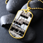 Worship Changes Everything | Bass Pickups | Dog Tag Necklace - Givtz Back
