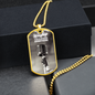 Worship Changes Everything | Microphone Grey | Dog Tag Necklace - Givtz Back