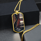 Worship Changes Everything | Electric Guitar Hollow | Dog Tag Necklace - Givtz Back