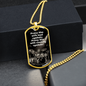 Praise Him with Cymbals | Drummer | Dog Tag Necklace - Givtz Back