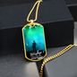 Worship Changes Everything | Electric Guitarist | Dog Tag Necklace - Givtz Back