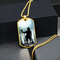 Worship Changes Everything | Female Singer On Stage | Dog Tag Necklace - Givtz Back