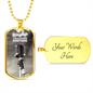 Worship Changes Everything | Microphone Grey | Dog Tag Necklace - Givtz Back